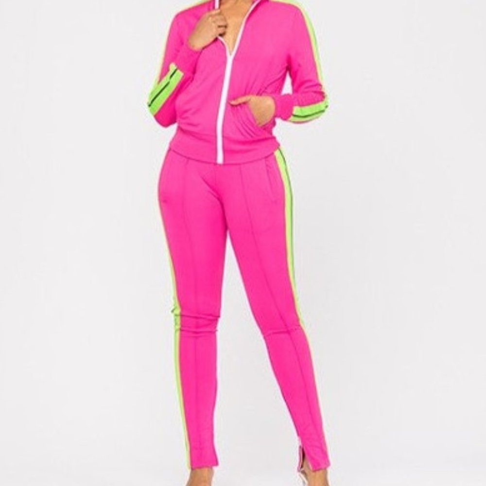 Half Heart Track/Warm Up Suit